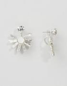 Krystal Swarovski Crystal Sunset Swing Earrings - White