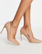 Bebo Antix Pointed Heeled Shoes In Beige-neutral