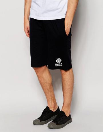 Franklin And Marshall Jersey Shorts - Black