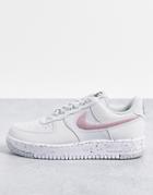 Nike Air Force 1 Crater Sneakers In Photon Dust-gray