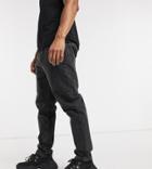 Collusion X003 Tapered Jeans In Black