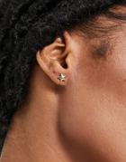 & Other Stories 2 Pack Moon And Stars Stud Earrings In Gold