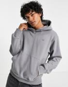 Adidas Originals Contempo Hoodie In Gray-grey