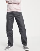 Dickies 874 Recycled Work Pants In Gray Straight Fit