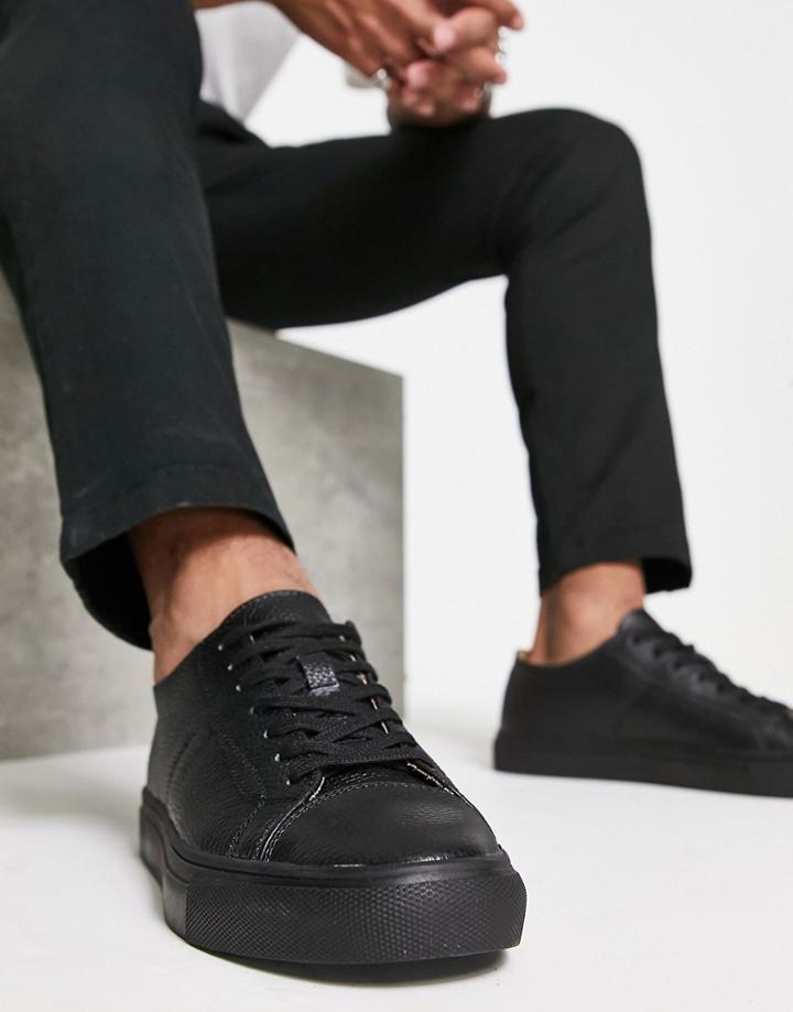 Gianni Feraud Lace-up Sneakers In Black