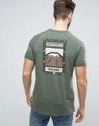 The North Face Kilimanjaro Face T-shirt In Green - Green