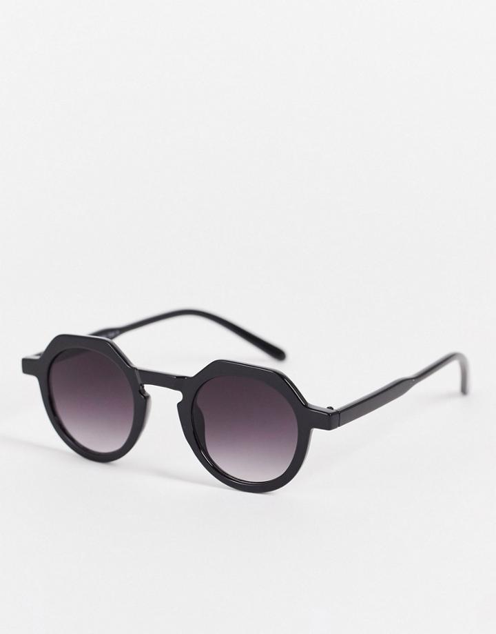 Aj Morgan Old Coggers Oversized Sunglasses-black