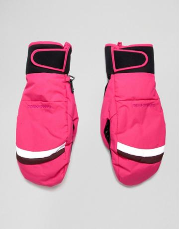 Didriksons Spirit Ski Mittens-pink