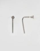 Cheap Monday Nail Earring - Silver