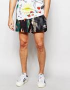 Adidas Originals X Pharrell Doodle Shorts Ao2996 - Black