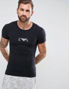 Emporio Armani Muscle Fit T-shirt In Black - Black