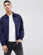 Luke Sport Brownhills Mafia Harrington Jacket In Navy - Navy