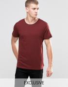 G-star Base-a T-shirt - Dk Bordeaux Htr
