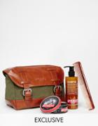 Uppercut Deluxe Exclusive Toiletry Bag Set - Green