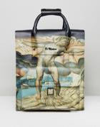 Dr Martens Leather Backpack William Blake Print - Multi