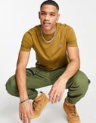 Ps Paul Smith Zebra Logo T-shirt In Khaki-green