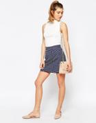 Sugarhill Boutique Hayley Skirt In Spot Jacquard