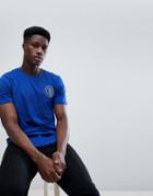 Only & Sons T-shirt With Chest Branding - Blue