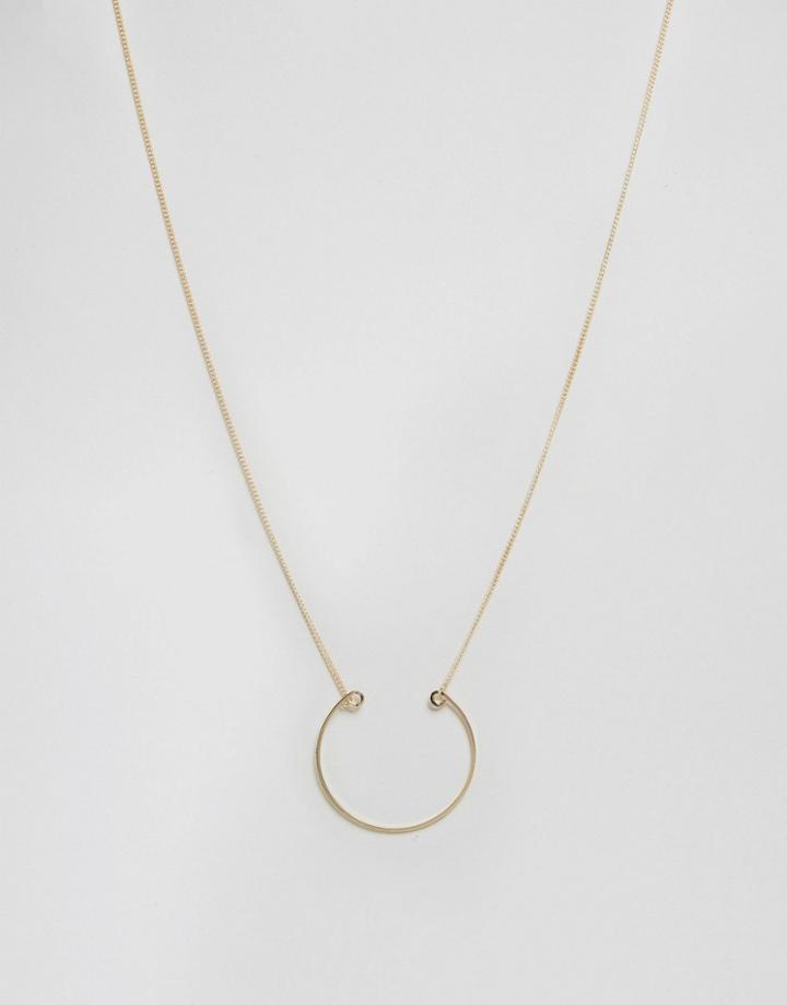 Pieces Pline Long Necklace - Gold