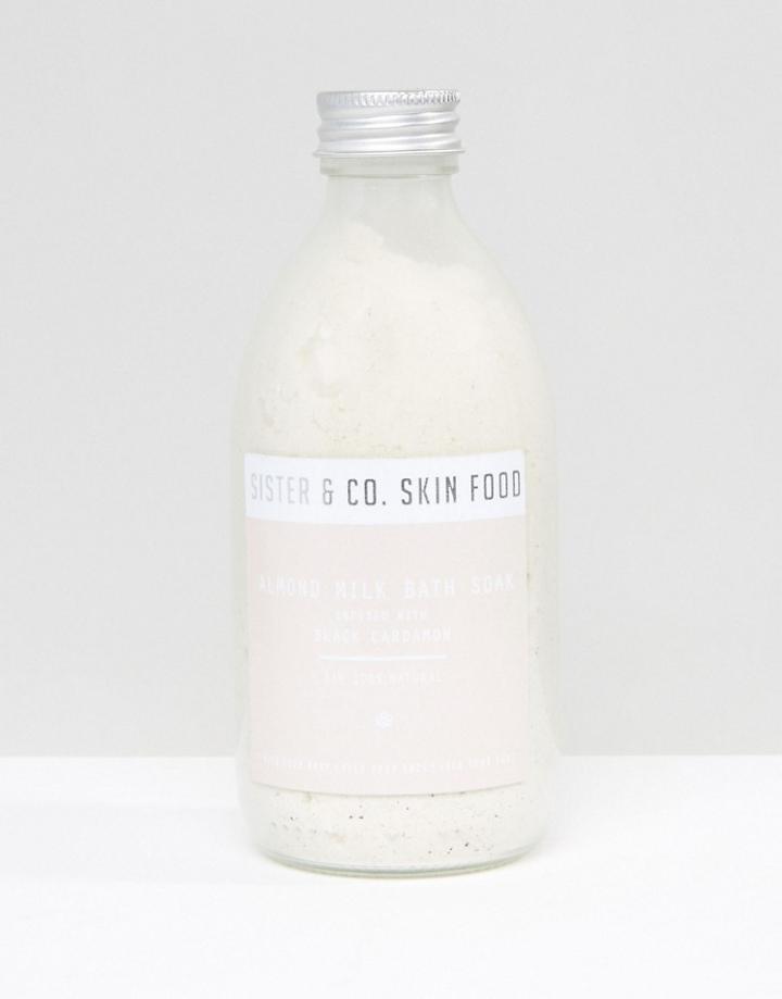 Sister & Co Almond Milk Bath Soak 300ml - Clear