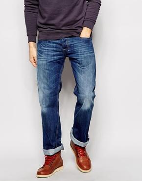 Diesel Jeans Zatiny Bootcut 8xr Mid Wash - Blue