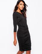 Selected Vita Body-conscious Dress - Black