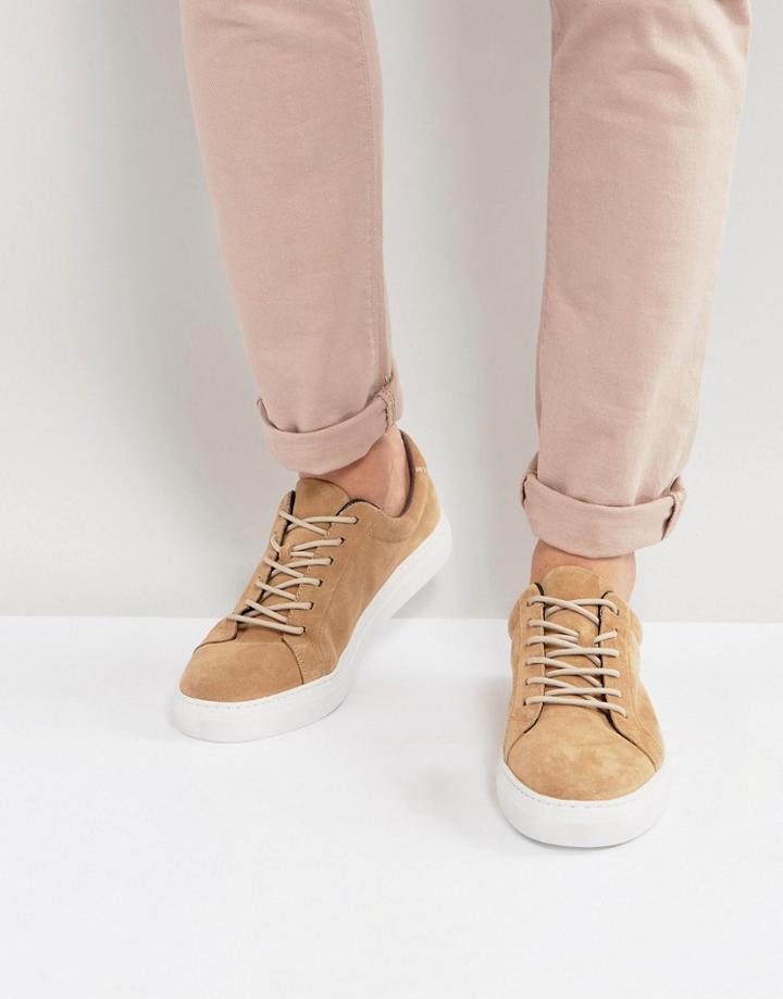 Vagabond Paul Suede Sneakers - Beige