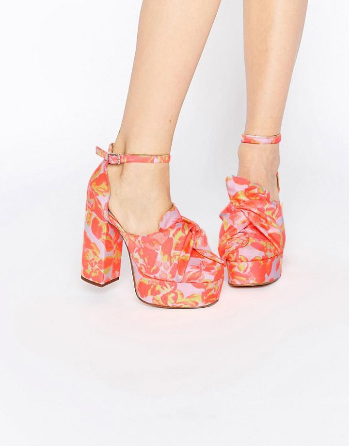 Asos Puppet Show Platforms - Floral