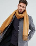 Bershka Scarf In Camel - Tan