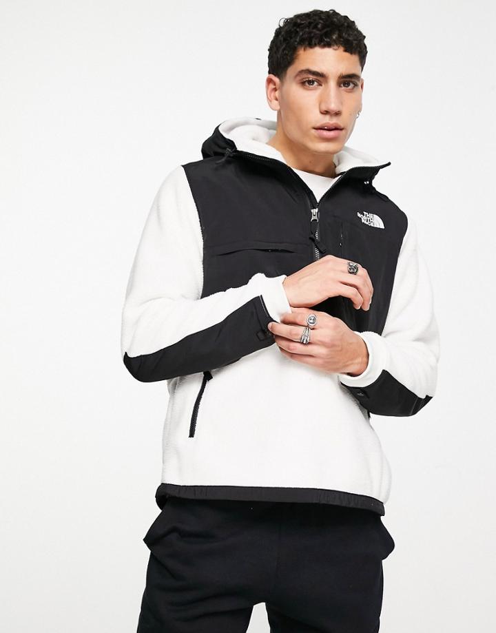 The North Face Denali 2 Anorak Fleece In White