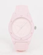 Guess Retro Pop W0979l5 Silicone Watch - Pink