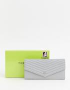 Ted Baker Tonya Quilted Envelope Ladies' Wallet-gray