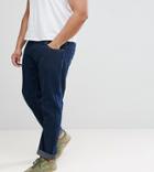 Loyalty And Faith Plus Regular Fit Jeans In Darkwash Blue - Blue