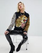 Love Moschino Jaguar Sweatshirt - Brown