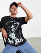 Night Addict Reaper T-shirt-black