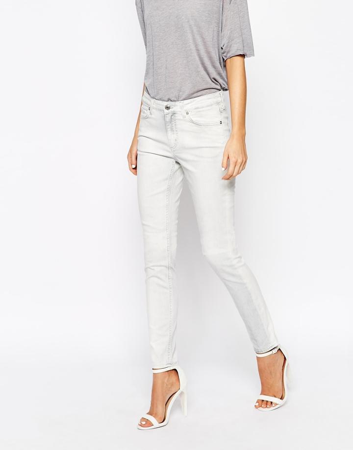 Weekday Tuesday Summer Slim Jeans - Gray
