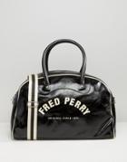 Fred Perry Logo Carryall In Black - Black