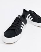 Adidas Skateboarding Matchcourt Rx Sneakers In Black By3201 - Black