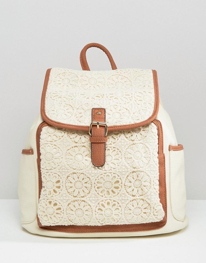 Yoki Fashion Crochet Backpack