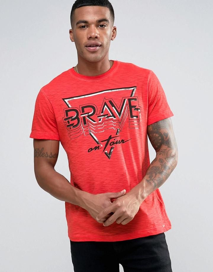 Diesel T-diego-ne T-shirt - Red