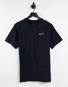 Nike Logo Twist Pack Embroidered Logo T-shirt In Black