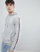 D-struct Side Taped Overhead Hoodie - Gray