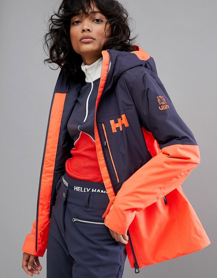 Helly Hansen Color Block Hooded Jacket - Multi
