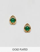 Gogo Philipp Poison Ivy Stud Earrings - Gold