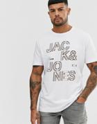 Jack & Jones Logo T-shirt-white