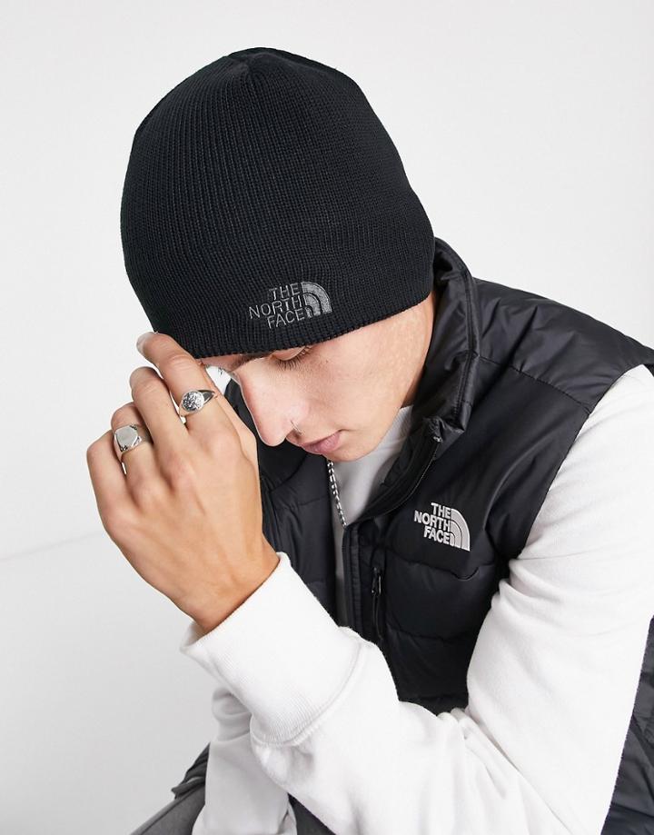 The North Face Bones Recycled Beanie In Black
