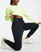 Lacoste Croc Logo Sweatpants In Black