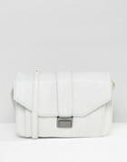 Marc B Tor Minimal Cross Body Bag - Gray