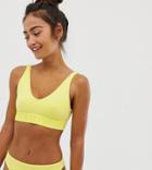 Weekday Resort Capsule 90s Bikini Bottoms In Yellow
