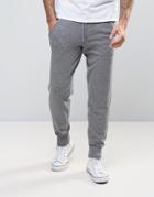 Asos Knitted Joggers In Cashmere Blend - Gray